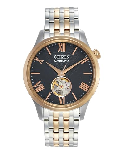 Citizen Mechanical Open Heart 40 mm Grey Dial Men Watch- NH9136-88H