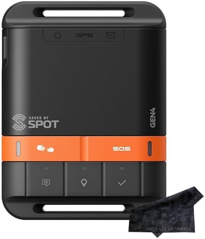 SPOT Gen 4 Satellite GPS Messenger | Handheld Portable Tracker fo...