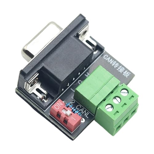 Adaptador de bus CAN USB a PCAN, resistencias de 120 ohmios, materiales de PC ABS integrados para uso industrial, placa de interfaz CAN con terminales resistencias
