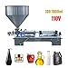 Filling Machine,100-1000ML Auto Filling Machine Paste Liquid Filling Machine Pneumatic,30W Oil Machine To Fill Bottles Pneumatic Piston Filler w/Single Nozzles for Juice Essential Shampoo Perfume (1)