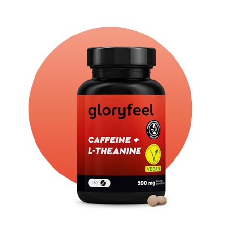 Cafeïne + L-Theanine hoge dosis 150 tabletten