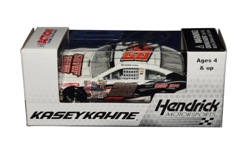 Autographed 2013 Kasey Kahne #28 Silver Hare (Signed by Dale Jr.) ARCA Series Signed Action 1/64 Scale NASCAR Diecast Car with COA
