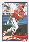 1989 Topps #640 Willie McGee