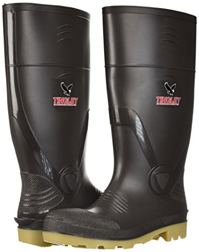 Image of Tingley Rubber 51144 15-Inch Cleated Knee Boot, Size 7, Brown