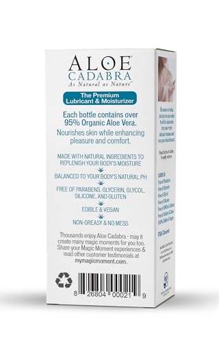 Aloe Cadabra Natural Lubricant, Organic Assorted Flavored Water-Based Lube for Men, Women, and Couples, Non-Staining, pH Balanced (Strawberry, Cherry Lemonade, Key Lime, 3 Pack, 2.5 Ounces) - Image 5