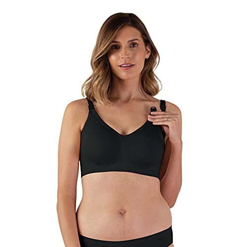BRAVADO! DESIGNS Sustainable Nursing Bra | Body Silk Seamless | Black | L BRAVADO! DESIGNS Sustainable Nursing Bra | Body Silk Seamless | Black | L