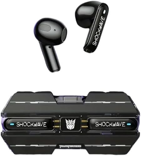 TRANSFORMERS - TF-T01 PRO - Scourge Active Noise Cancelling Earbuds - Black