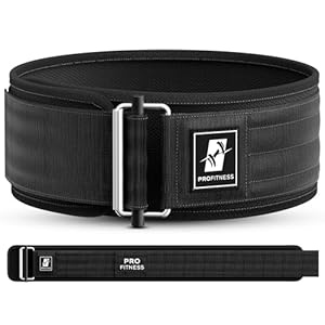 Weightlifting Belt for Men & Women – 4” Wide Auto-Lock Weight Lifting Belt for Men Back Support – Squat Belt as Workout Belt for Men & Women Powerlifitng & Deadlifts – Weight Belt for Men Back Support