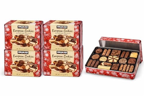 European Cookies LIMITED EDITITON Kirkland Signature with Belgian Chocolate, 49.4