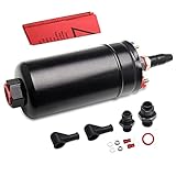 WENJTP 300LPH Inline Fuel Pump Fit for 12V Direct Current Battery AN10 Inlet AN6 Outlet cars...
