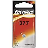 Energizer 1.55 Vcc 377 Silver Oxide Battery