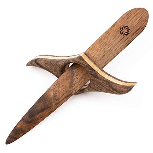 Useful Reading Accessories - Handmade Wooden Book Page Holder and 2 in 1 Letter Opener and Bookmark - Teacher Gift Ideas