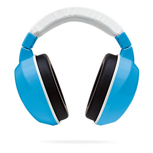 Lucid Audio HearMuffs Baby Hearing Protection (Over-The-Ear Sound Protection Ear Muffs Infant/Toddler/Child) (Pastel Blue), One Size - Thumbnail 4
