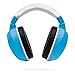 Lucid Audio HearMuffs Kids Hearing Protection Blue/White (Over-the-ear Sound Protection Ear Muffs Ages 5+)