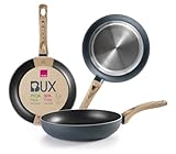 Induktionspfanne aus Aluminium, Ø 16 cm, leicht, leicht zu reinigen, ideal zum Kochen aller Arten von Lebensmitteln zu Hause.