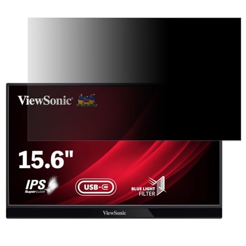 ViewSonic VG1655 15.6�C���` 16:9 �Ή� �`�����h�~�t�B���� �v���C�o�V�[�t�B���^�[ �u���[���C�g�J�b�g ���˖h�~ PC �p�\�R�� ���j�^�[ �̂������h�~ ��ʕی� �ی�V�[�g ���E�ȒP ���ʎg�p