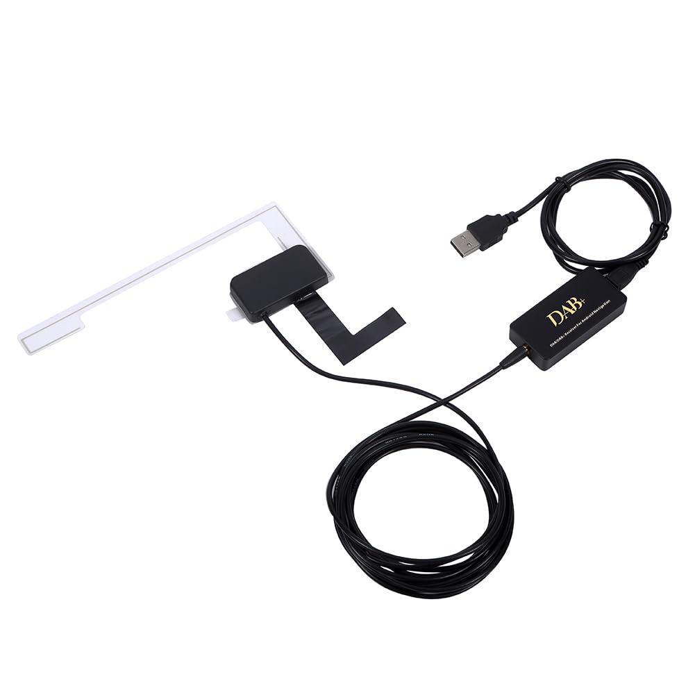 Car USB DAB Digital Audio Broadcast DAB + Box adattatore ricevitore con antenna per Android radio digitale sintonizzatore