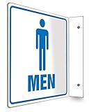 Accuform Signs PSP734 Projection Sign 90D, Legend 