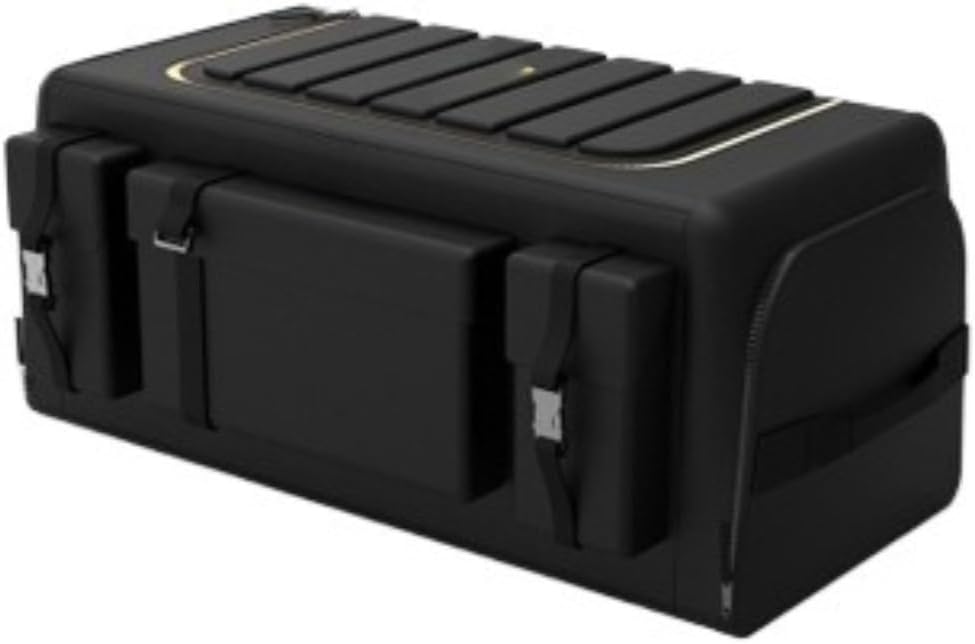 車用トランクマット、車用収納バッグ、荷物収納バッグ、大容量、折りたたみ式、耐摩耗性、防水性、滑り止め。 (ブラック,60L60*30