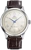 Orient Bambino RA-BB0003Y30B 38.4mm Automático Mecánico Vestir Hombre Esfera Marfil Caja Acero Inoxidable Correa Cuero Marrón Cristal Mineral Abovedado Fondo Exhibición 2