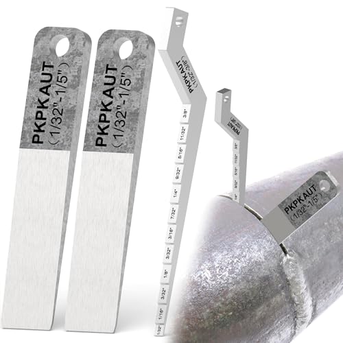 PKPKAUT 3PCS 4" Welding Wedge for Pipe Fitting and Metalwork – Precision Hardened Steel Gap Adjustment for Pipefitter Tools, TIG, Ironworker, Gutter Wedges, Pipe Fitting Tools, Metal Spacers
