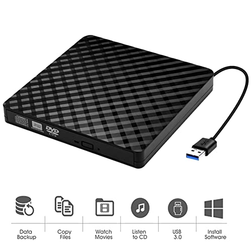Lecteur de CD DVD Externe Novara Graveur DVD CD ROM USB 3.0 Type-C - 2