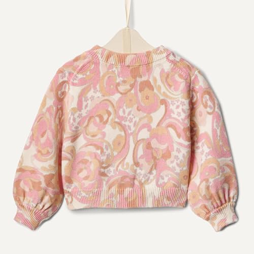 Image of Amazon Essentials x Sofia Grainge Toddler and Baby Girls' Lightweight Cotton Cardigan Sweater