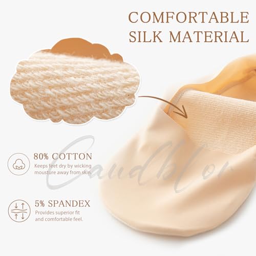 Caudblor Thin No Show Socks Low Cut Liner2