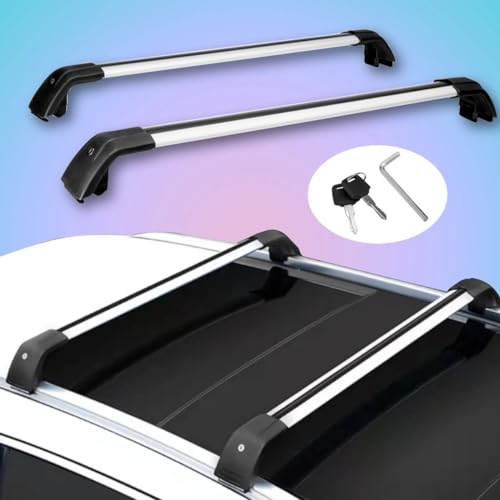 Barres de toit Kia Sedona alu noir argent profilées et verrouillables haut de gamme - 2