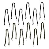 BESPORTBLE メンズブーツバンド メタルフック 10個パック ブラウジング アウトドア活動用 伸縮性ブーツスト サイクリング スキー用