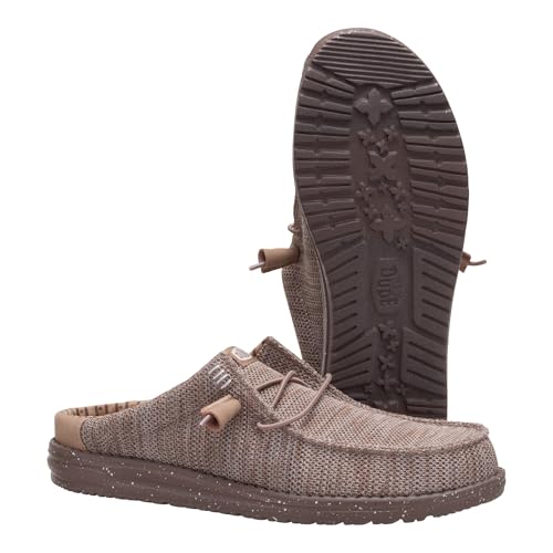 Image of HEYDUDE Men's Wally Slip Stretch Canvas | Men's Shoes | Men Slip-on Loafers | Comfortable & Light-Weight