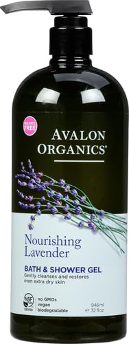 Avalon Organics 654749351963 Bath & Shower Gel, Nourishing Lavender thumb #1