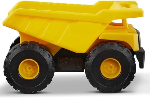 Image of Plastic Unbreakable Construction Big Size Dumper Building Engineering Friction Vehicle Truck Toy for Kids 3 + Years (Yellow) (Big Dumper)