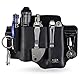 VIPERADE PJ36 Multitool Scheide Lederscheide,EDC Taschen Organizer für Herren für Leatherman Multitool,Taschenlampenhalter und Stifthalter,EDC Gürtel Organizer mit Schlüsselhalter (Schwarz)