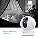EZVIZ Indoor Security Camera, Pan/Tilt Dome IPC, Night Vision, Motion Detection, Auto Tracking, Baby/Elder/Pet/Nanny Monitor, 2-Way Audio, Compatible with Alexa and Google (CTQ6C-WH)