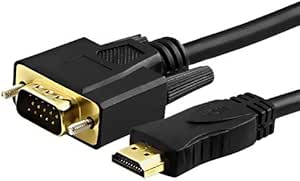 eForCity TOTHHDMVGA6F VGA to HDMI M/M Cable, 6-Feet, Black