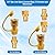 3/4" Natural Gas Quick Connect Fittings, Solid Brass Quick Connect Fittings Convert with Gas Valve 3/4 Ball Valve, for Pipe Natural Gas Supply for Generators, Gas Grills, Fire Pits, RV, Etc.