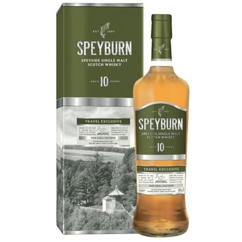 SPEYBURN 10 YEARS I Speyside Single Malt Scotch Whisky I Award Winner I 700 ml I 40 % Vol.