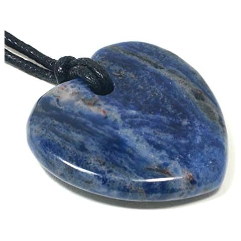 Sodalite Heart Necklace for Sagittarius Cover