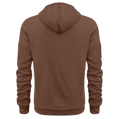 Boys Half Zipper Fleece Ho𝐨dies Thick Warm Long Sleeve Pullover Pockets Fall Winter 𝐇ooded with Pockets Fall Winter3