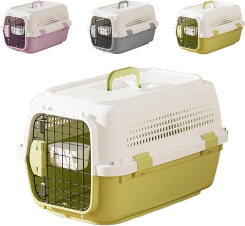 フライトケース チェックボックス ペットキャリー ペット キャリー ハード 猫 猫キャリーバック 持ち運び 犬用 ケージ ペット用 ケース 2ドア 上部開閉 猫用 ハードキャリー ペット用キャリー キャリーバッグ 犬 キャリーケース 旅行 おしゃれ 小型犬