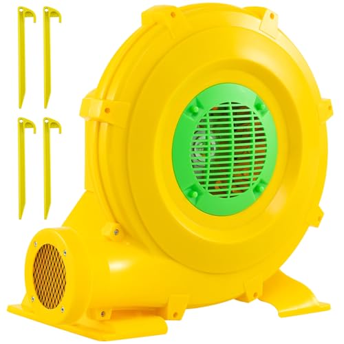 COSTWAY 450W Gebläse für Hüpfburg, Luftgebläse mit Griff &...