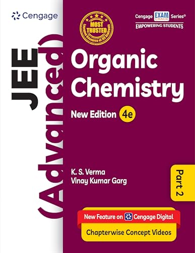 Image of Cengage JEE (Advanced) Organic Chemistry Part 2 with Chapterwise Concept Videos & Online Assessments