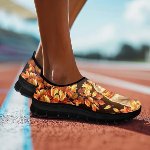 Image of Women's Loafers Slip On Slip Shoe Casual Walking Shoes Non Slip Work Shoes Mesh Athletic Sneakers