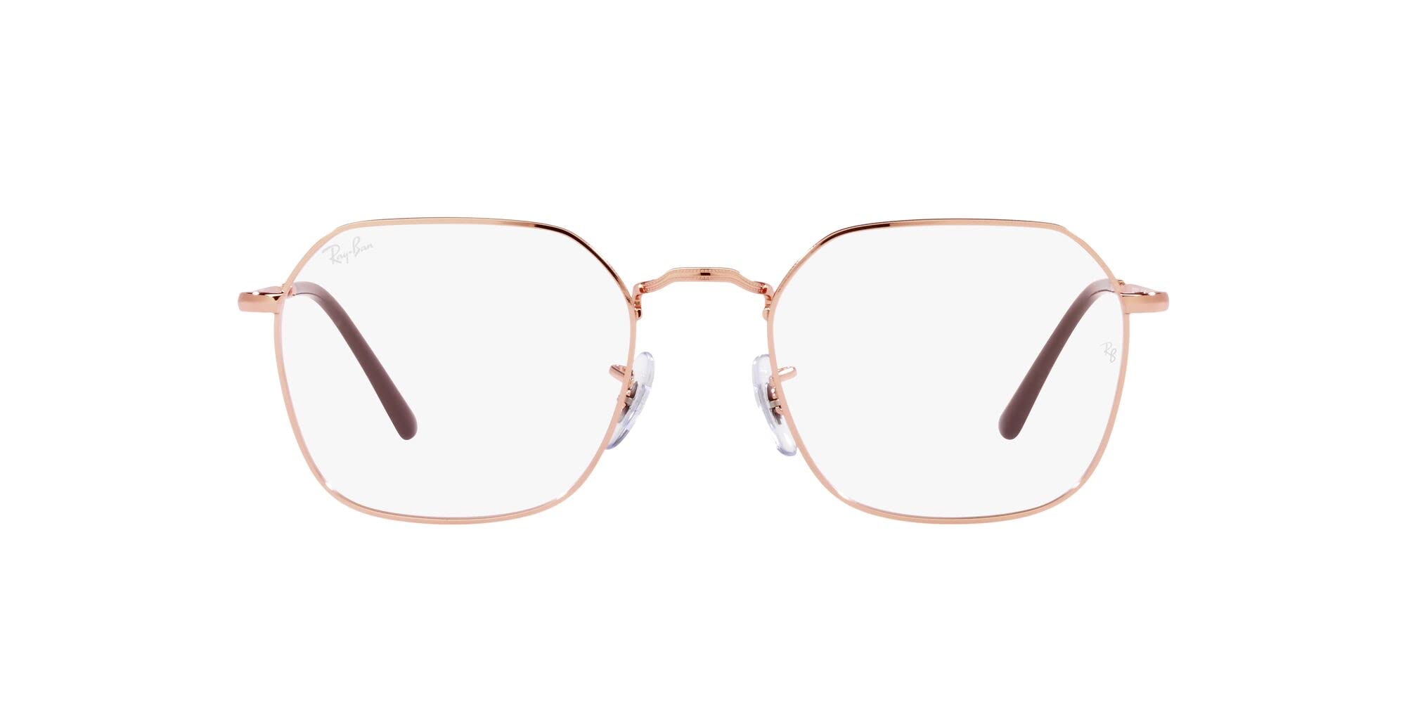 Ray-Ban Unisex Erwachsene Brille, Rose gold, 51