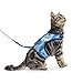 Youly Tie Dye Cat Harness & Leash Set, Medium