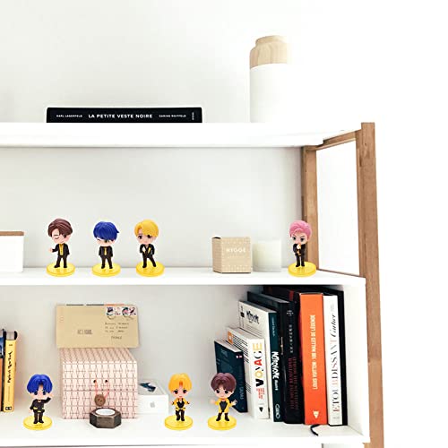 Hilloly BTS Mini Statuette, 7 PCS Bangtan Boys