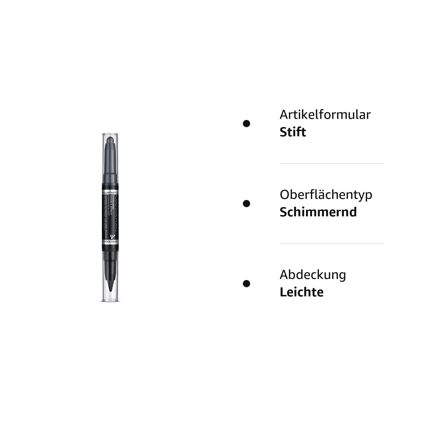 Manhattan Eyemazing Effect Eyeliner, 001 In The Black, 1,6 g