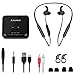 Avantree HT4186 Wireless Headphones Earbuds for TV Watching, Neckband Earphones Set w/Bluetooth Transmitter for Optical Digital Audio, RCA, 3.5mm Aux Ported TVs, Plug & Play, No Audio Delay
