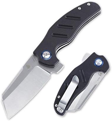 Kizer Knives Pocket Knife with Clip G10 Handles Material EDC Folding knife Mini Sheepdog V3488C1